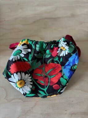 Jim Thompson Floral Print Drawstring Bag